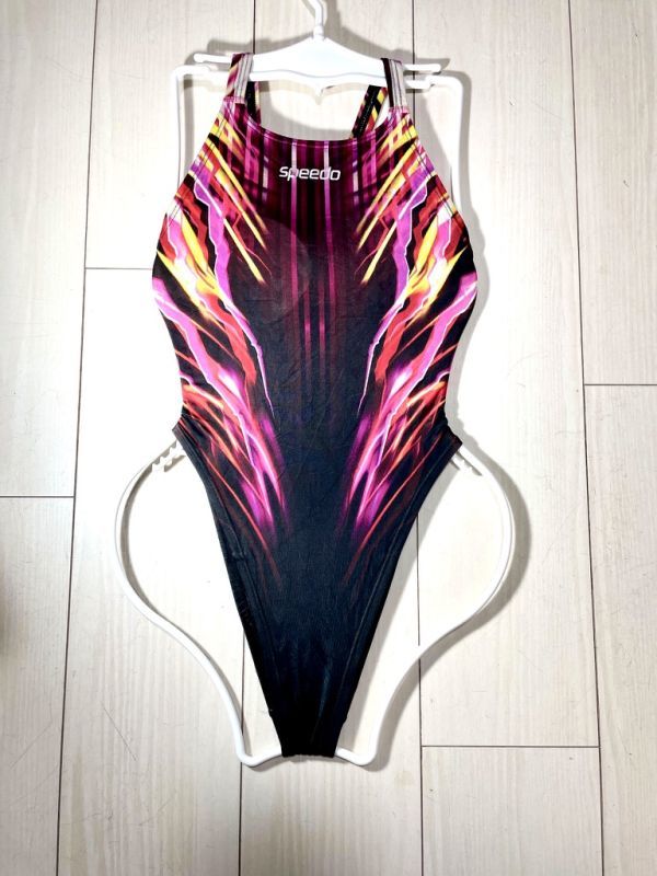 33スピード女子競泳水着140☆アクアブレードうろこマーキュライン  