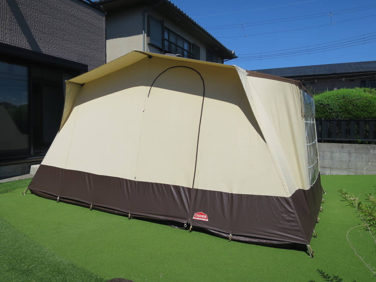 超貴重 美品 キャバノン Cabanon ロッジテント キャンプ ビンテージ 