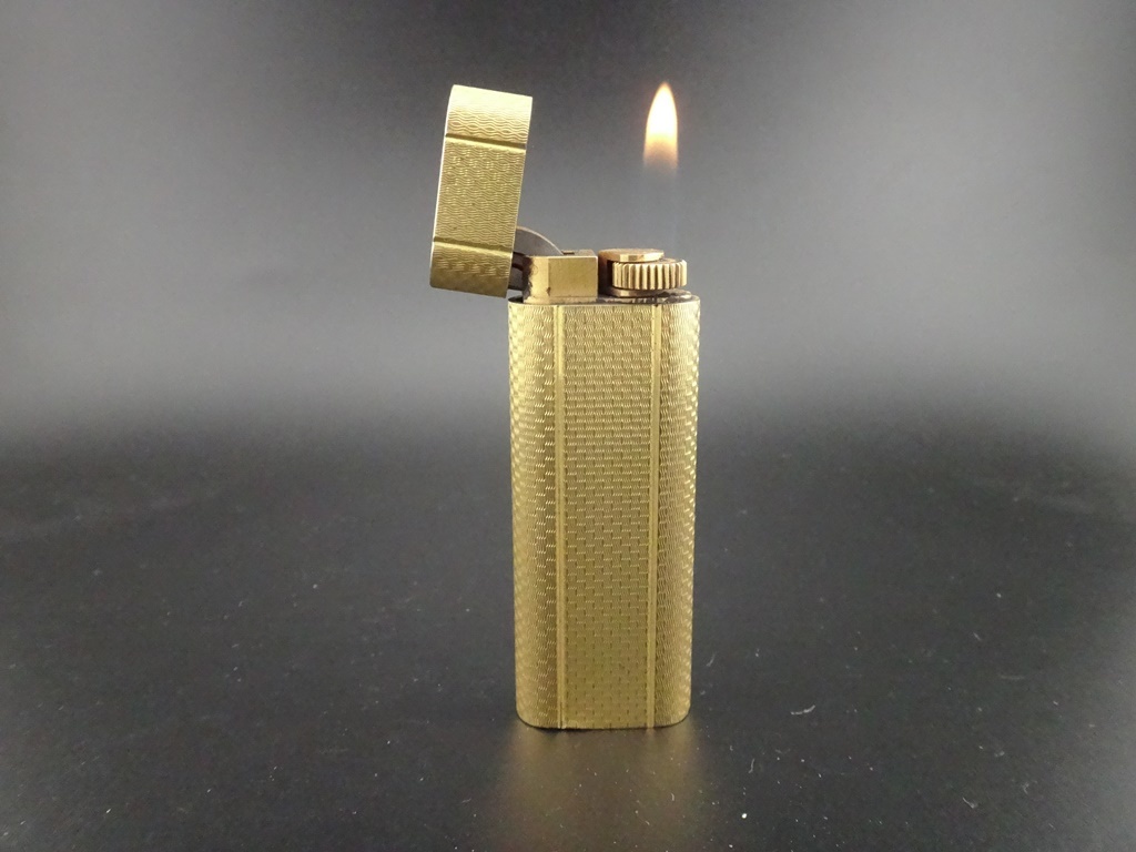 カルティエ Cartier オーバル ライター ガスライター ローラー式