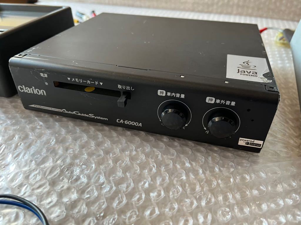値下げ！☆希少！バス用機材！☆音声合成用操作器 CLARION RCA-224