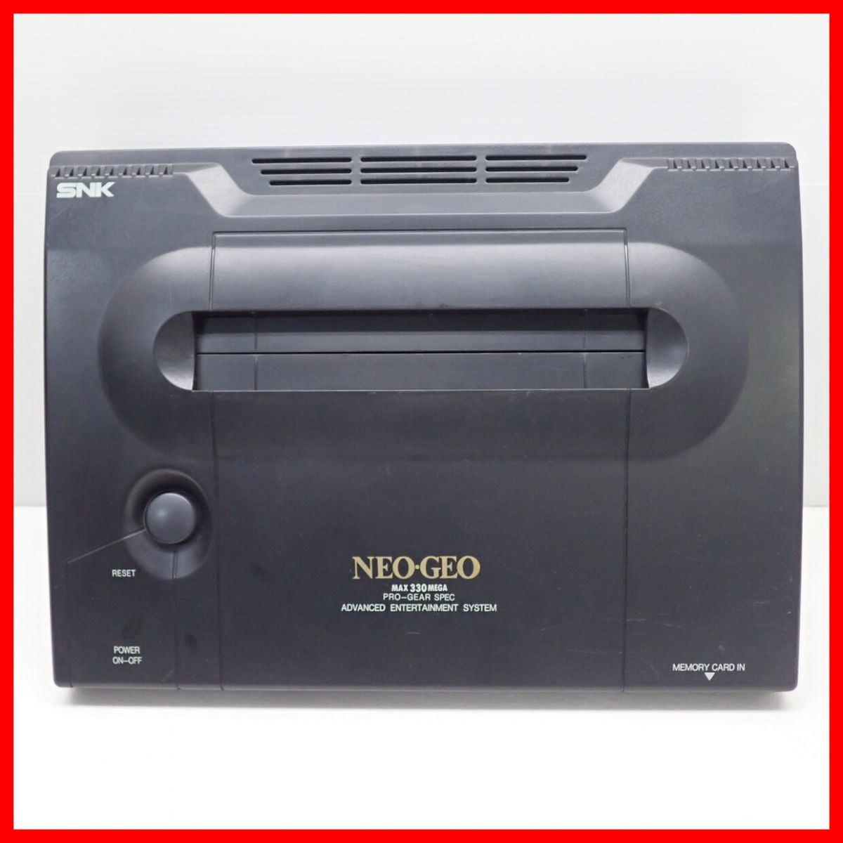 動作品 NG ネオジオ NEO-0 本体 MAX 330 MEGA PRO-GEAR SPEC + 