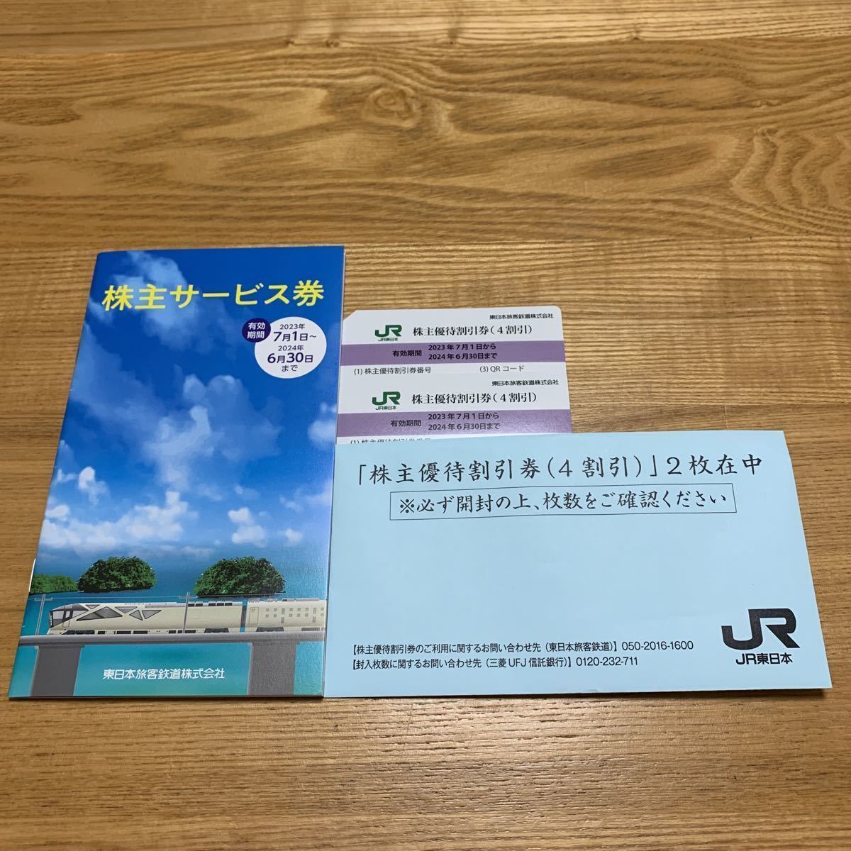 東日本旅客鉄道株式会社 JR東日本株主優待割引券 3枚② JR東日本の新