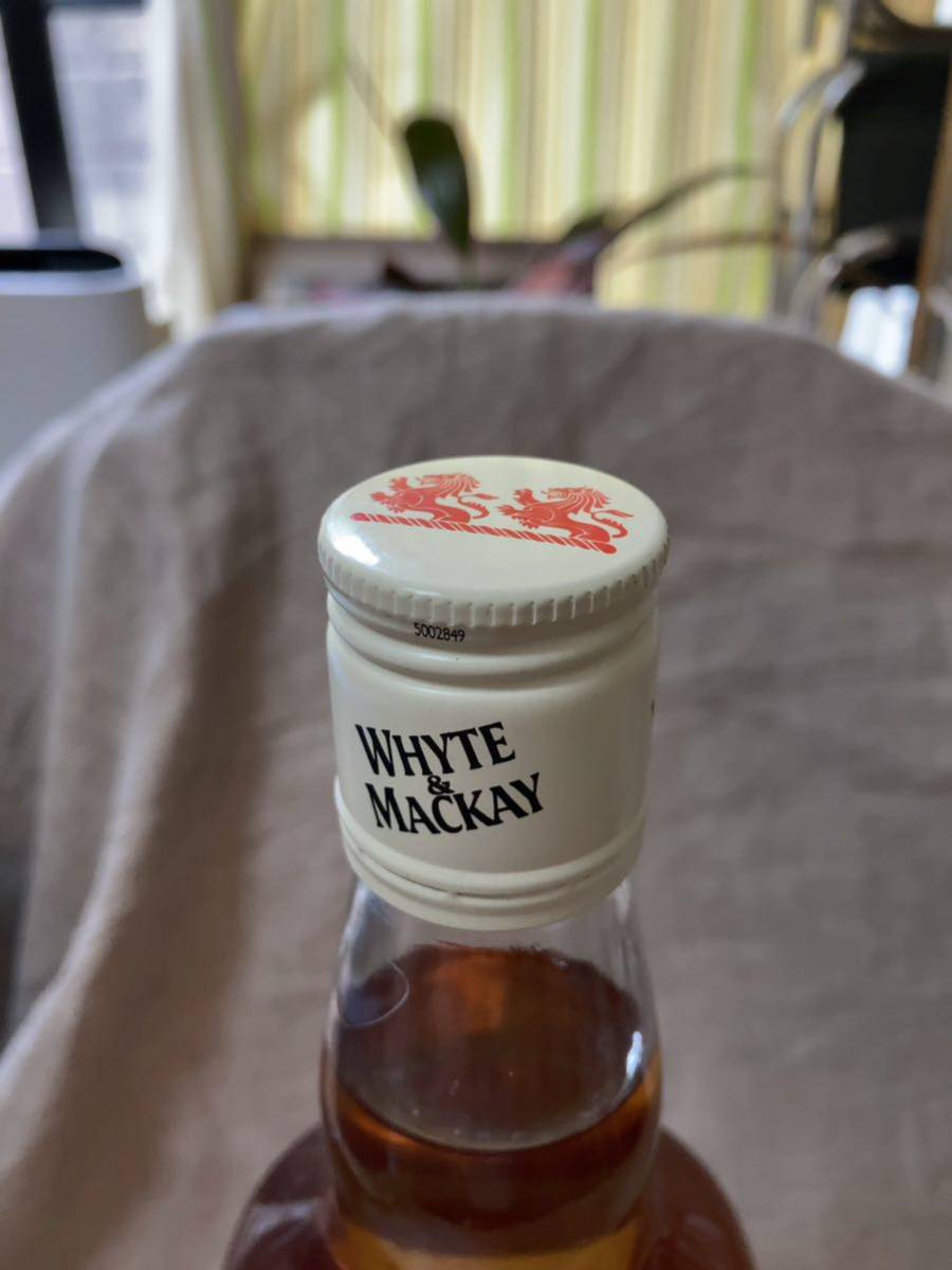 古酒 未開栓 スコッチウイスキー ホワイト&マッカイ WHYTE & MACKAY