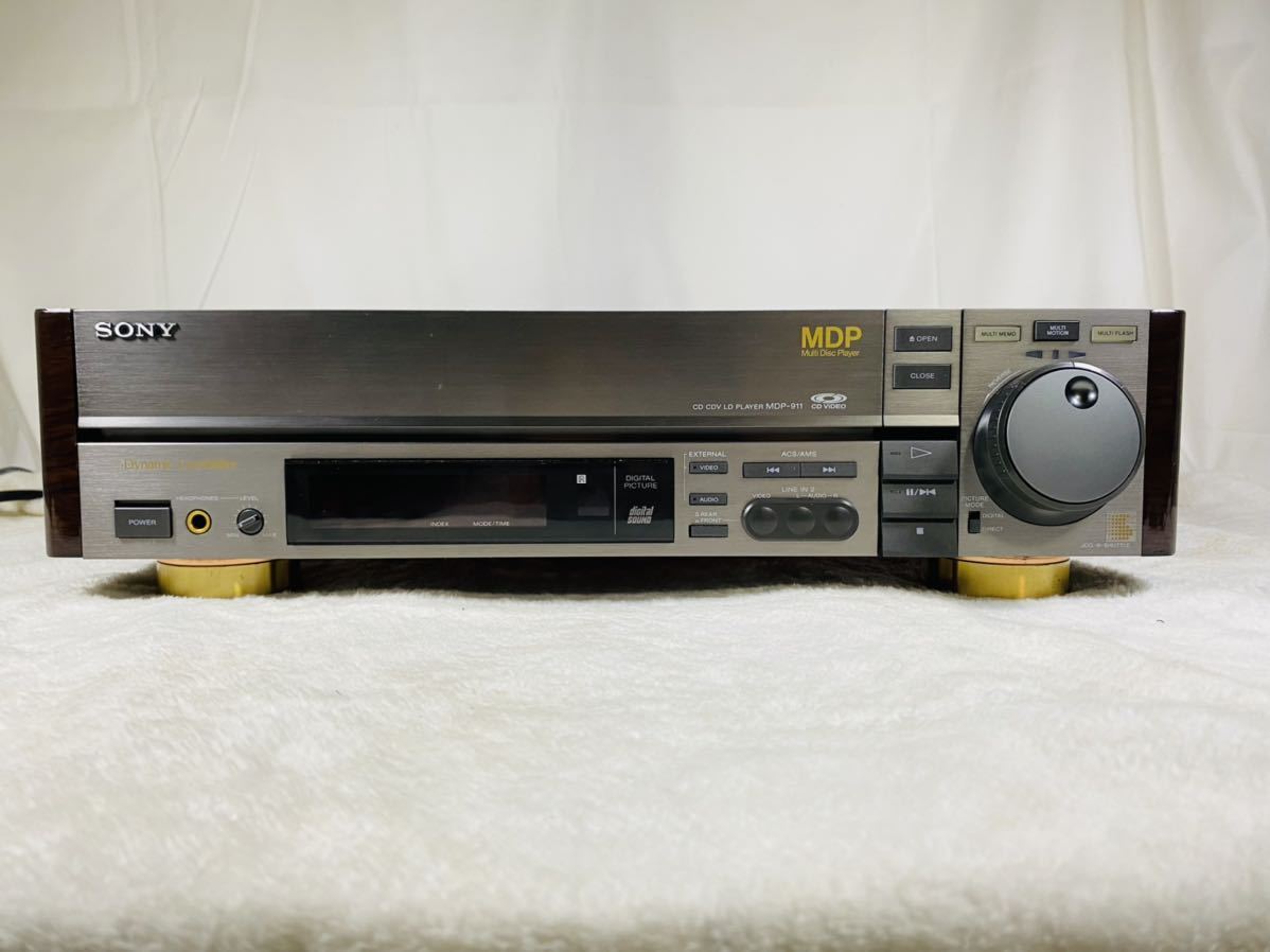 SONY CDV CD - ソニー LD Yahoo!オークション LDプレーヤー☆MDP-A10