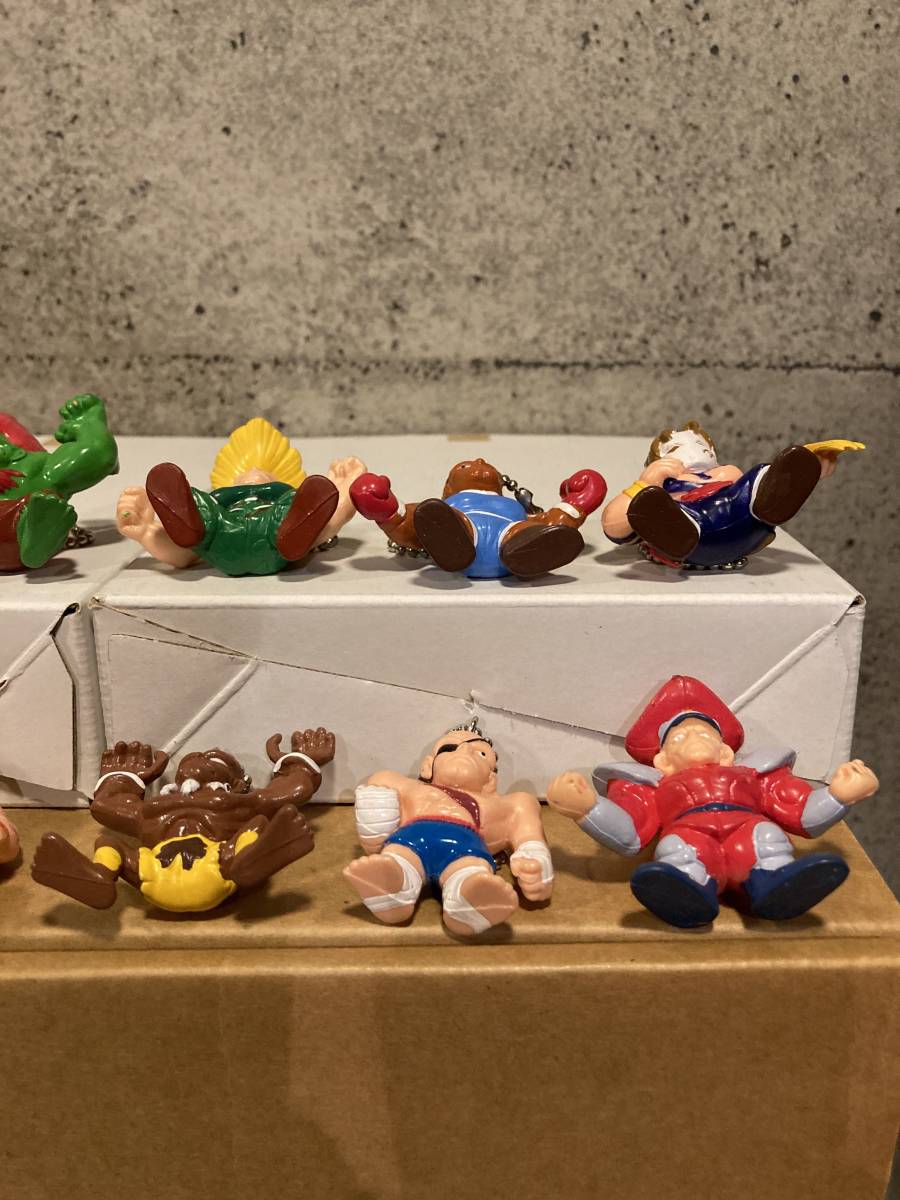 当時物 ストリートファイターⅡ スト2 フィギュア キーホルダー 12体