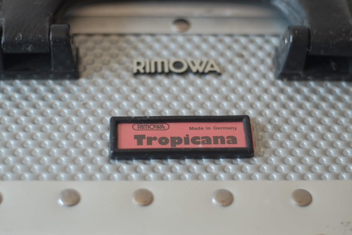 ビンテージ RIMOWA リモワ トロピカーナ フォトケース カメラケース 