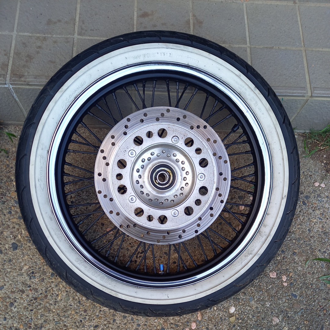 超激得，SALE 100/90-19 スティード４００ フロントホイール スポーク ディスク 純正 nc26(フロント)｜売買されたオークション情報、yahooの商品情報をアーカイブ公開 - オークファン ホンダ用
