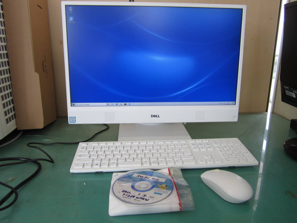★DELL 液晶一体型パソコン　Inspiron3280 AIO FI36-9NHBW★第8世代 Corei3 2.10GHz★動作品♪[HP42]