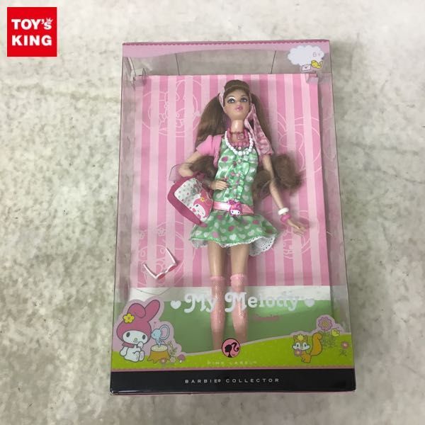 Barbie バービー マイメロディ コラボ ピンクラベル 2007年製 1円〜 マテル Barbie マイメロディ バービー ピンクラベル バービー