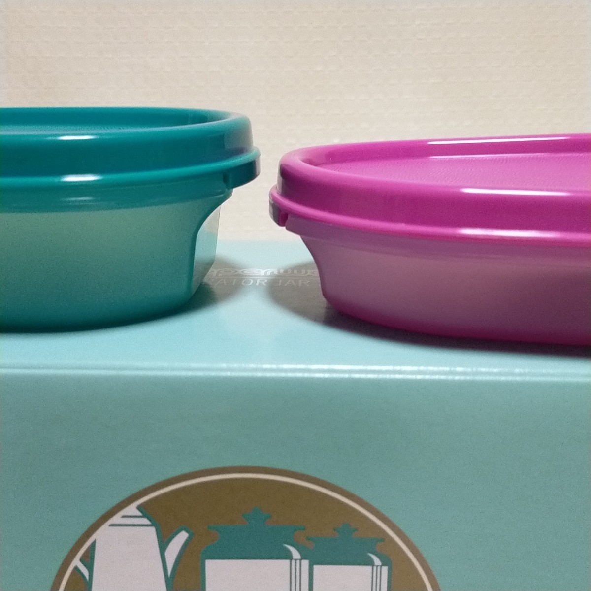 新品 ☆ Tupperware タッパーウェア ミニオーバルセット 2箱 6個