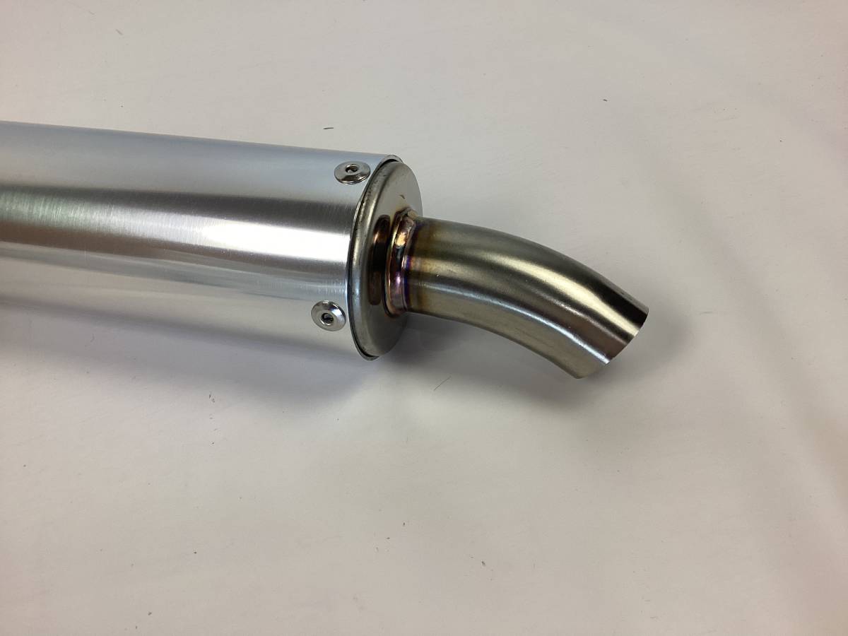送料安!? 汎用アルミ サイレンサー 2本 軽量? 検 チャンバー NSR TZR