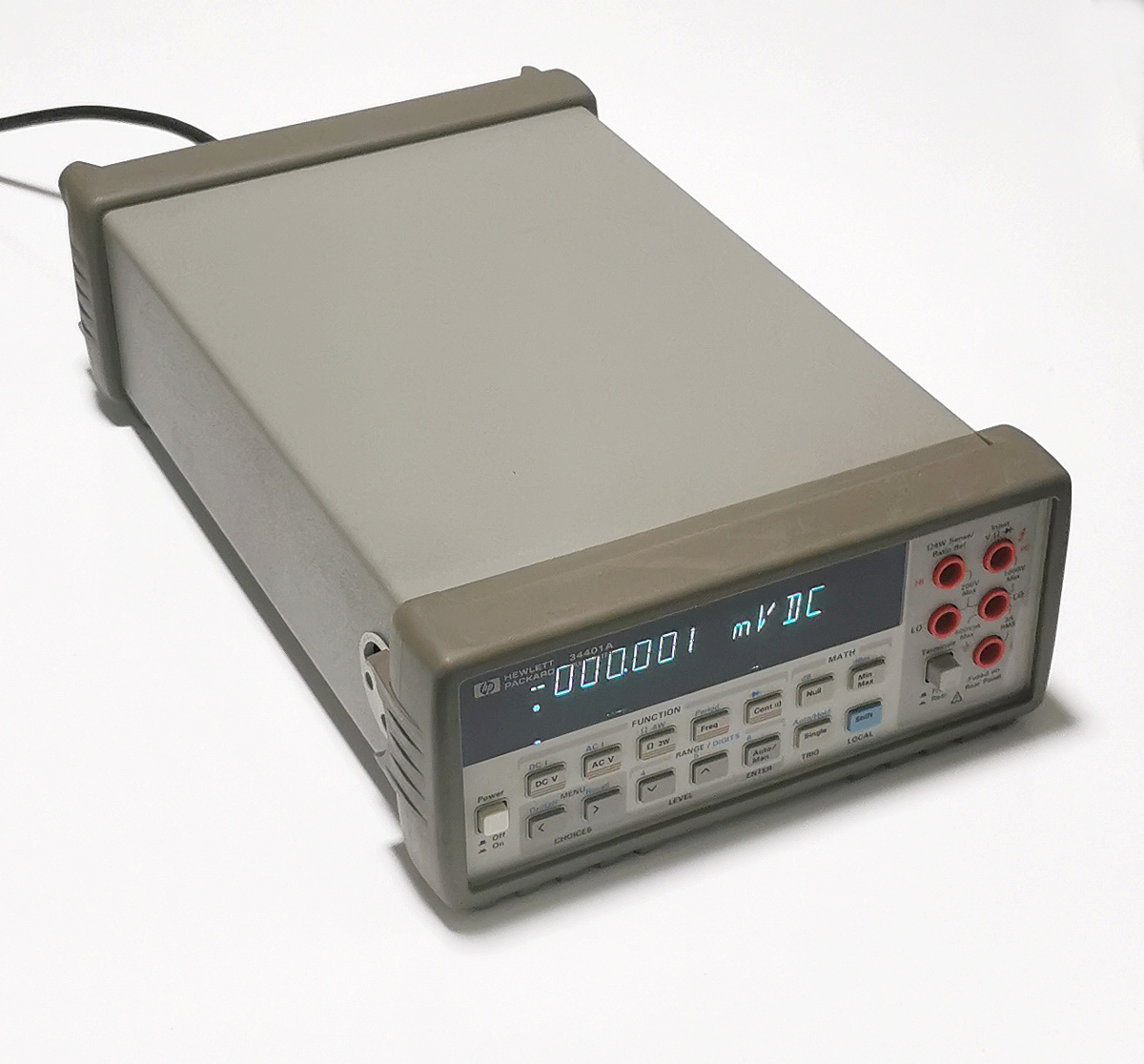HP デジタルマルチメータ 34401A Agilent HEWLETT PACKARD(電材、配電