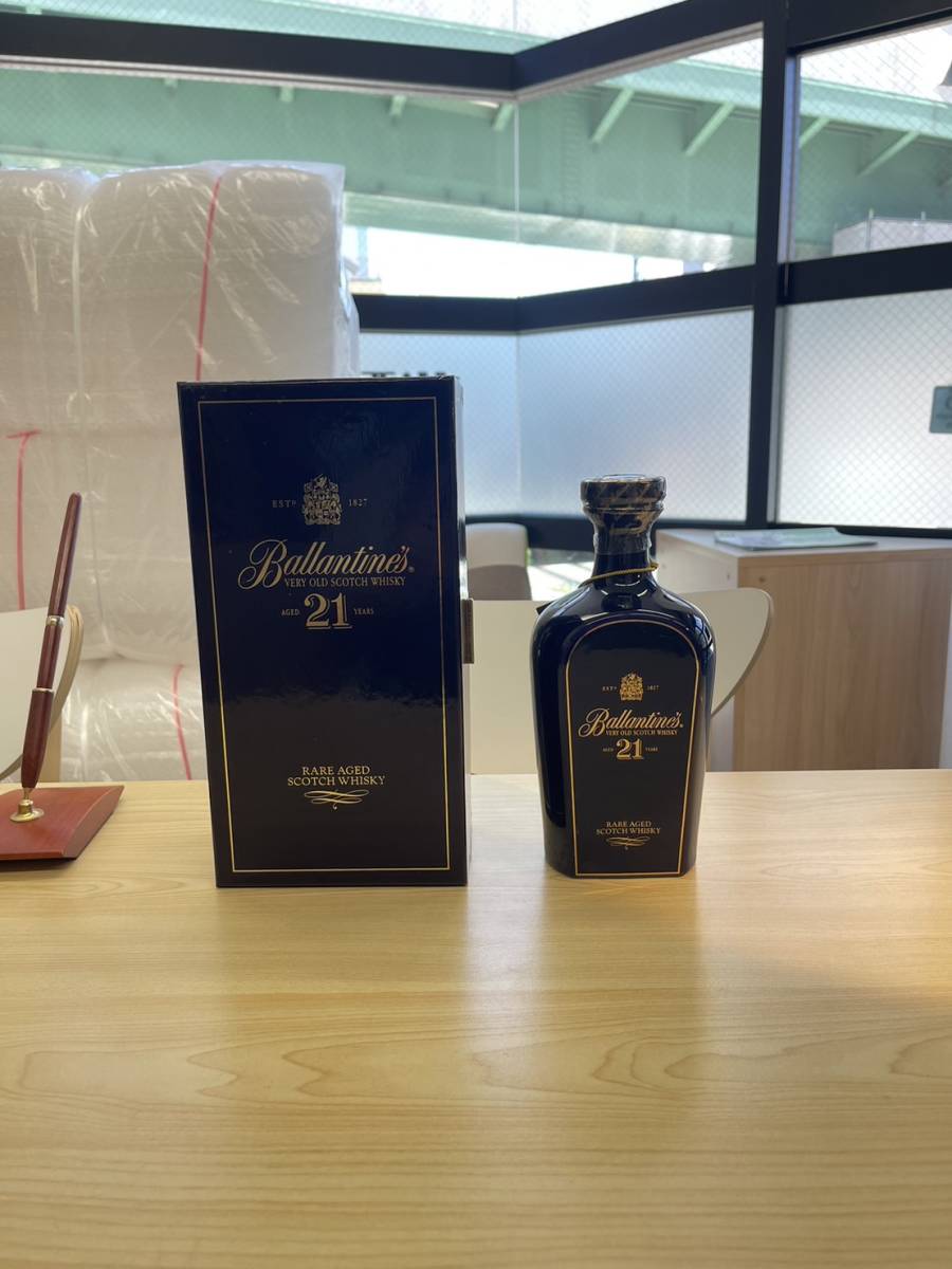 バランタイン ベリーオールド スコッチウイスキー 箱付 750ml 43% ◇1円～ バランタイン ベリーオールド 12年 750ml 43% 箱 スコッチ