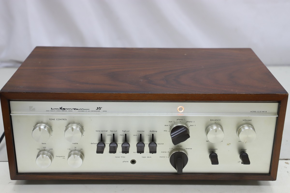 LUXMAN ラックスマン CL35 ジャンク コントロールアンプ 管球式⁄真空管 