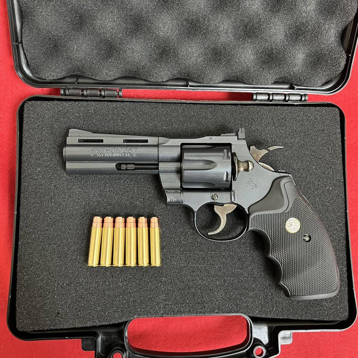 マルイ☆コルトパイソン 4インチ☆リアルカートカスタム ガス