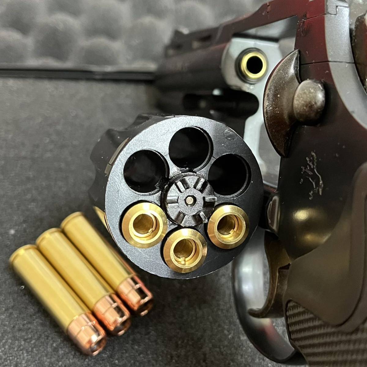 マルイ☆コルトパイソン 4インチ☆リアルカートカスタム ガス