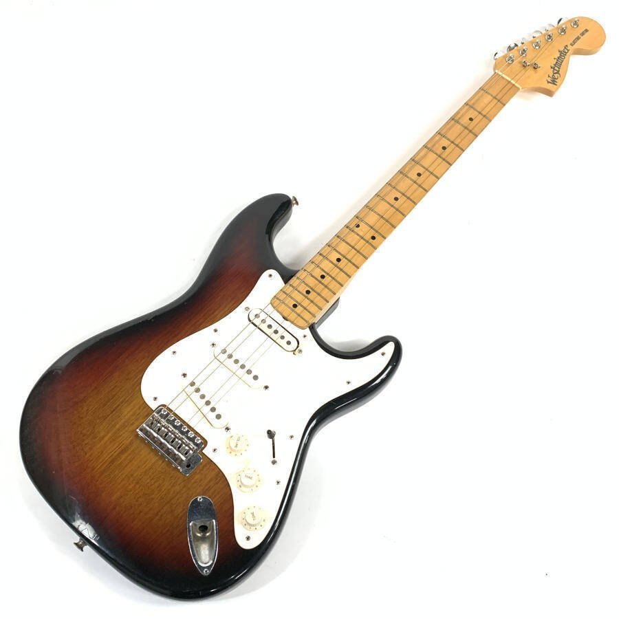 ウエストミンスター 上位モデルマツモク製 1976年ストラト　ディマジオPU搭載 ウエストミンスター 上位モデルマツモク製 1976年ストラト ディマジオ