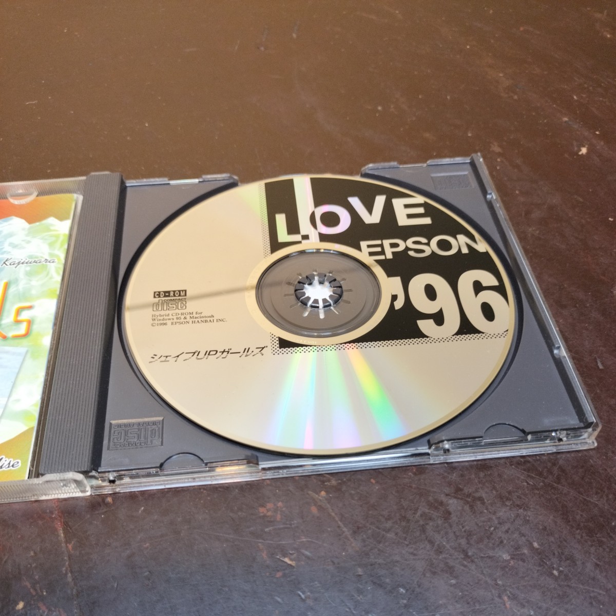 I LOVE EPSON 96/シェイプUPガールズ/カラリオ/CD-ROM/非売品/梶原真弓 