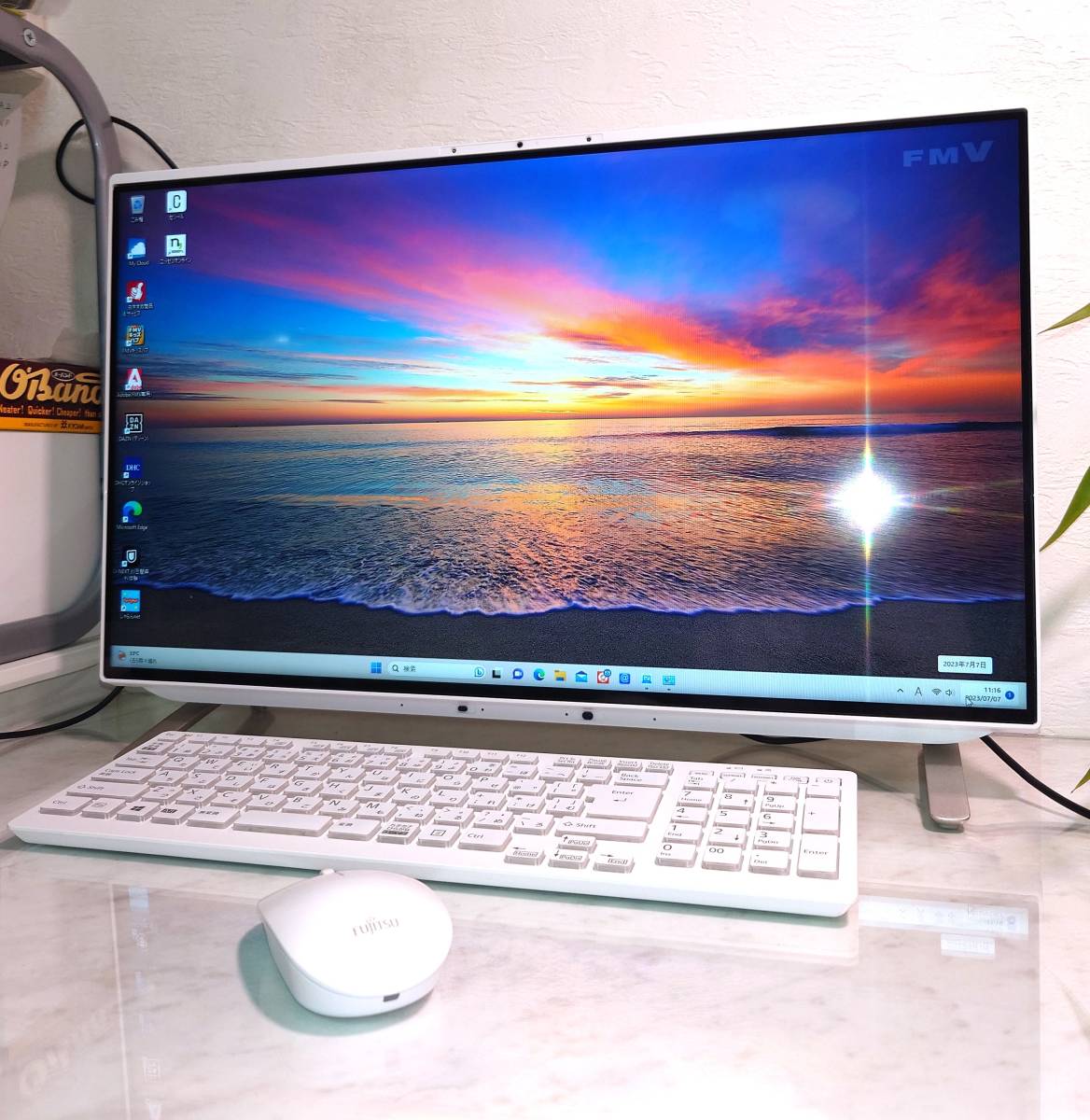 極上!超速!FH60/F3 i7同等Ryzen(6コア12スレ) 新メモリ16GB M.2SSD512GB!Win11 Office2021 Pioneer/Wi-Fi6/顔認証/新品液晶 FH77 FH70 FH-G