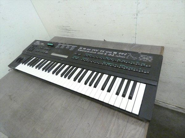 YAMAHA/ヤマハ☆シンセサイザー 61鍵☆DX7II-D/カートリッジ付属 管