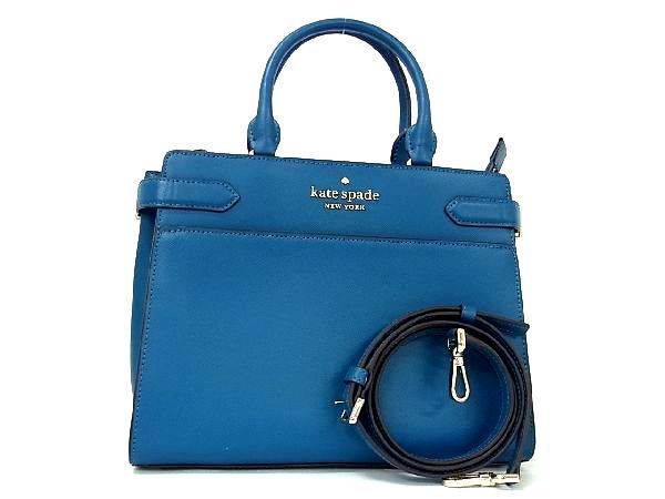 1円 □極美品□ kate spade ケイトスペード レザー 2WAY クロスボディ 