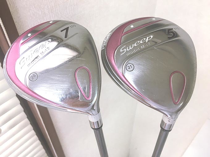 ★PRGR プロギア SWEEP スイープFW 5番7番(M30/L)【1001】