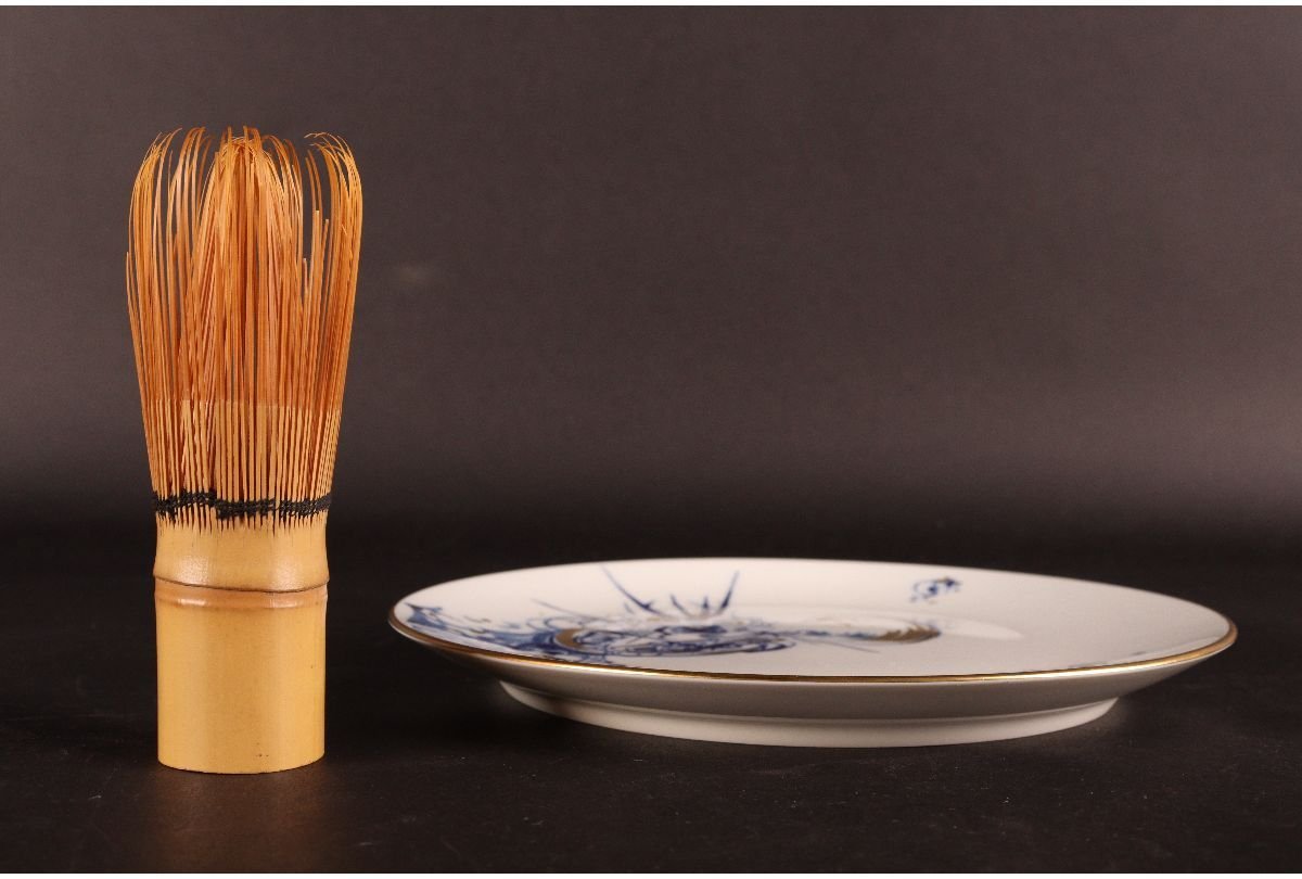 URA]Meissen/マイセン/2000年干支プレート「チューバを吹く陽気な