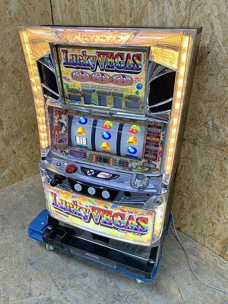 TME85394SGM ラッキーベガス/KS スロット台 パチスロ実機 コイン不要機 