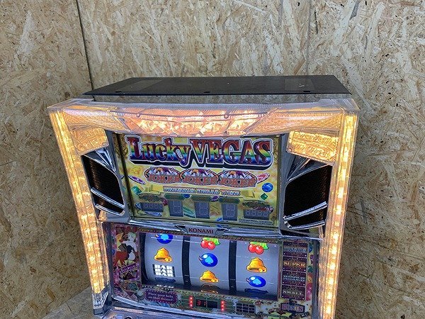TME85394SGM ラッキーベガス/KS スロット台 パチスロ実機 コイン不要機 