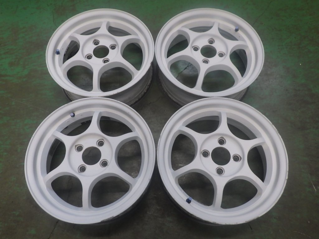 中古 ブラックレーシング BR-PRO-N1 15x5.5J 4H 100 15インチ アルミ 