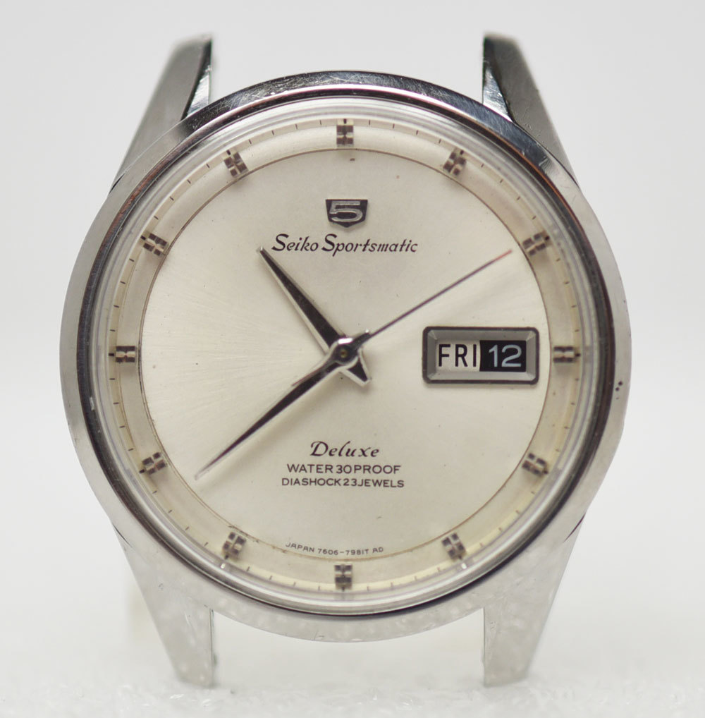 1965年 セイコー 76スポーツマチック5デラックス 7606-7960 自動巻 