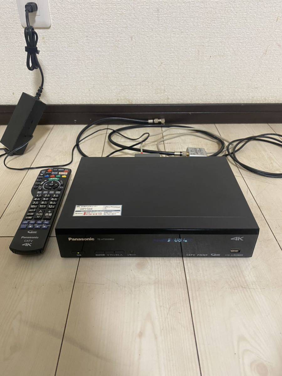 Panasonic TZ-HT3500BW チューナー HDD 2TB 4K CATVデジタルSTB Panasonic TZ-HT3500BW チューナー HDD 2TB 4K CATVデジタルSTB