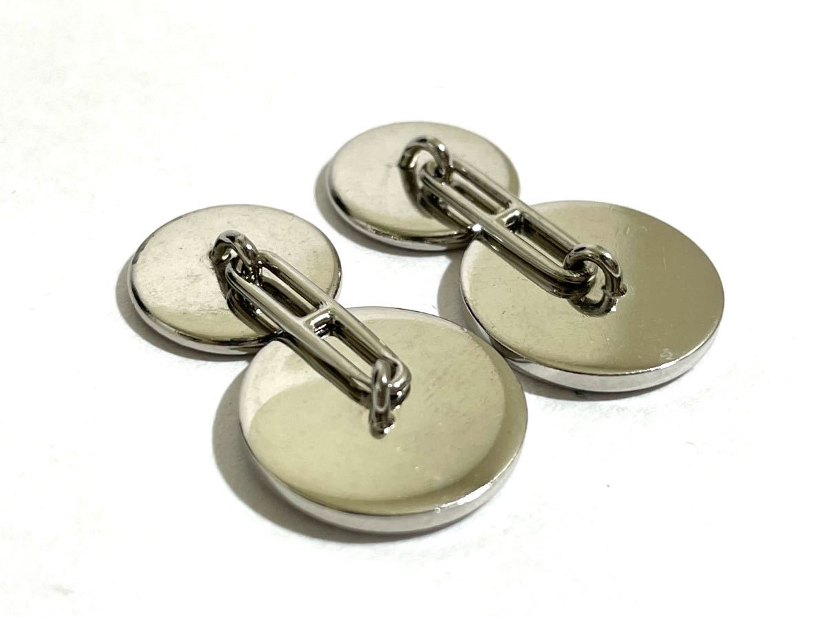 HERMES エルメス セリエカフスボタン ゴールド⁄ブラックシェル 美品②