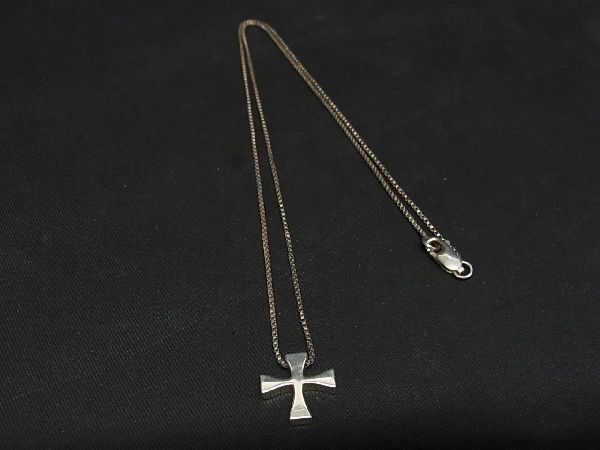 1円 TIFFANY＆Co ティファニー SV925 クロス ネックレス ペンダント