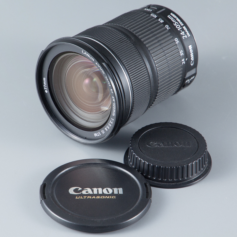 ジャンク】Canon キヤノン 標準ズームレンズ EF24-105mm F3.5－5.6 IS