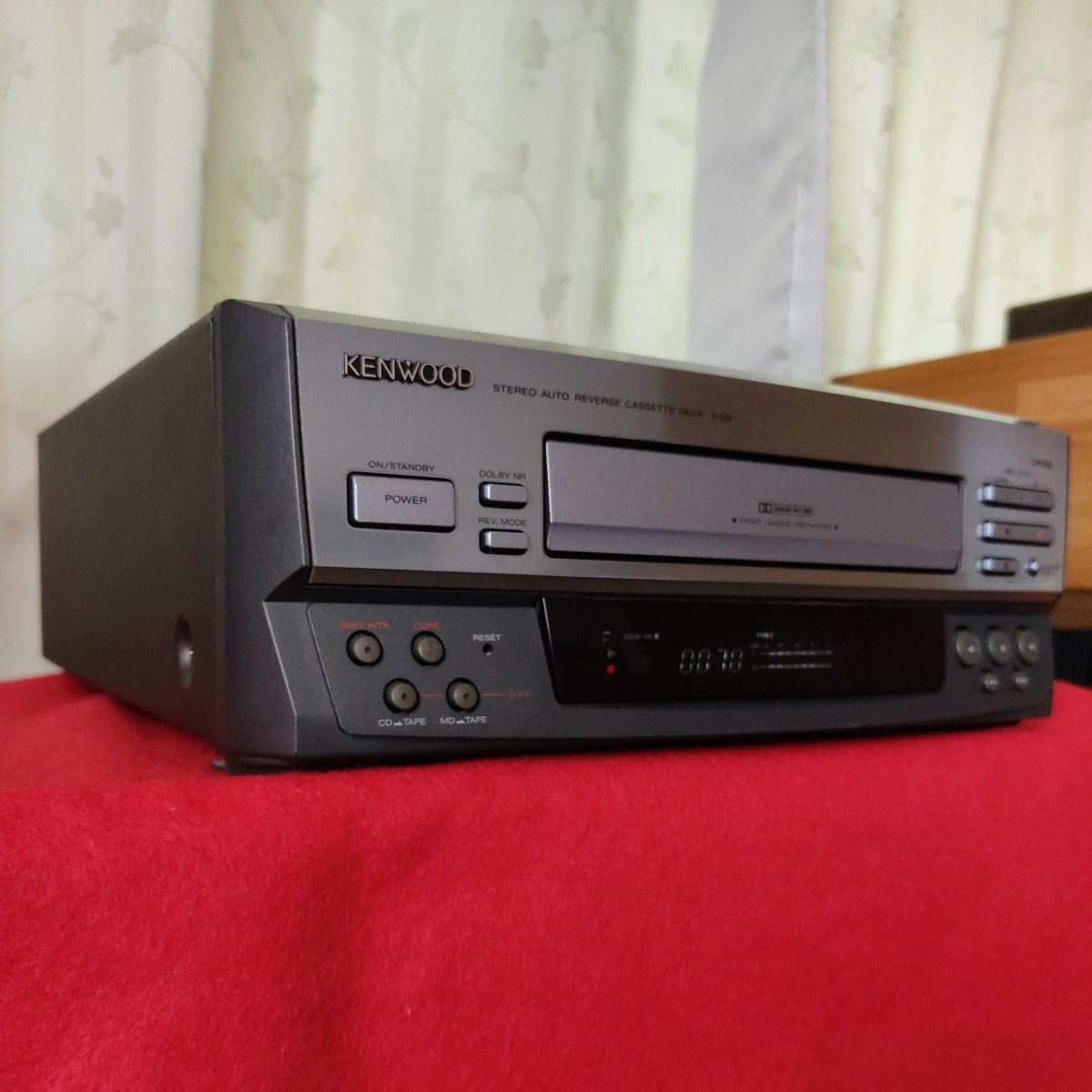 KENWOOD X-H9G ケンウッド カセットデッキ 再生確認済み - メルカリ