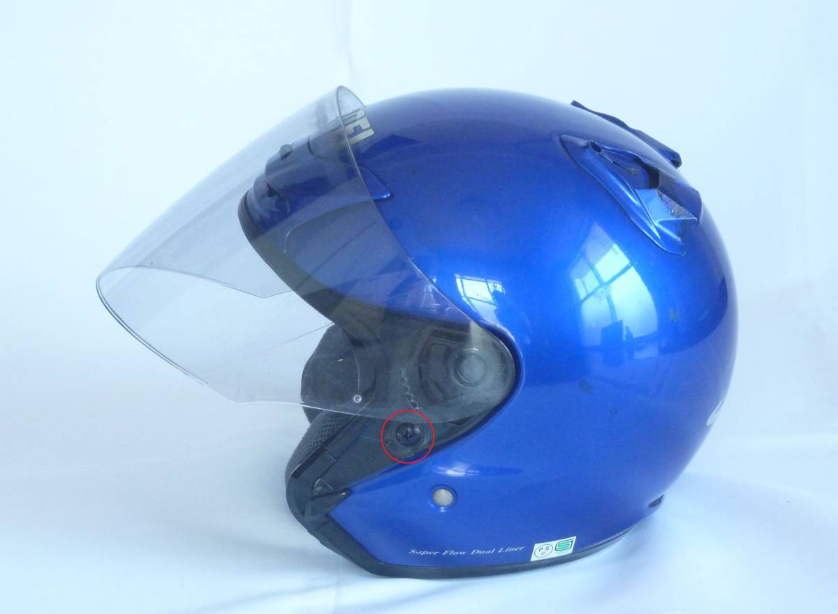 SHOEI J-FORCE Ⅱ ロイヤルブルーメタリック　サイズ:XXL SHOEI J-Force2 ロイヤルブルーメタリック サイズXL 61-62cm