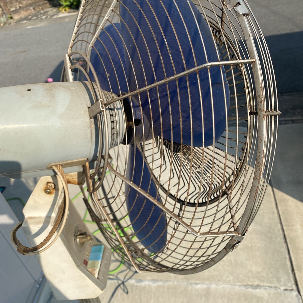◇【National 】昭和レトロ 大型扇風機 アンティーク レトロ扇風機 F