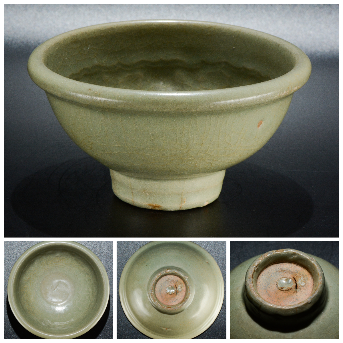 【激安大特価，新作】 YH575 唐物 明時代 龍泉窯 蓮池水禽 茶碗 陶磁器 骨董 古董 古美術(明)｜売買されたオークション情報、yahooの商品情報をアーカイブ公開 - オークファン 明