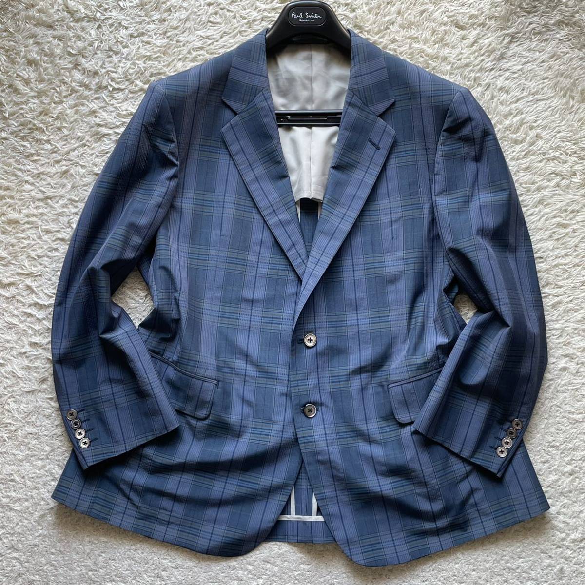 希少サイズ2XL相当 バーバリー【シルクの高級感ある雰囲気】BURBERRY 