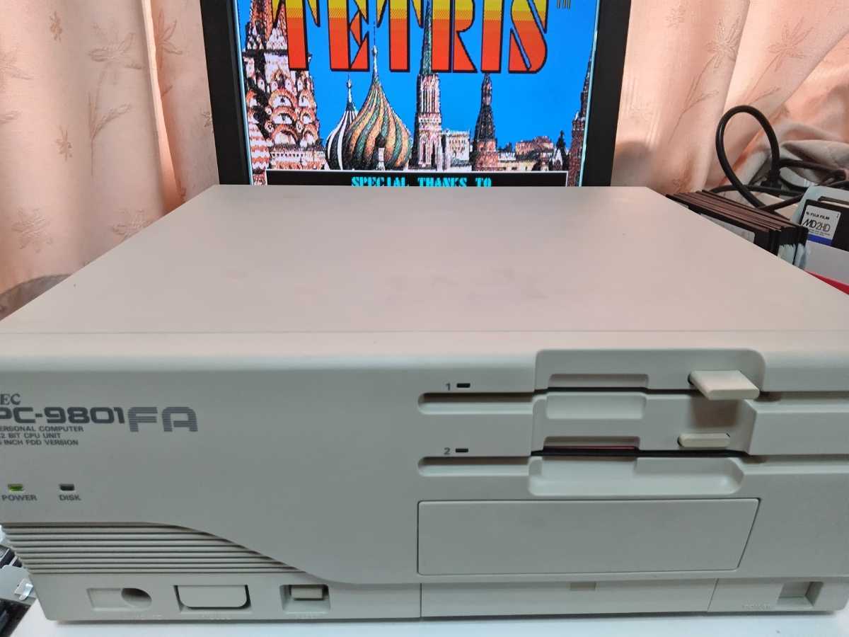 PC-9801FA⁄U2 - NEC 1992年（電池 レトロゲーム等 Yahoo!オークション