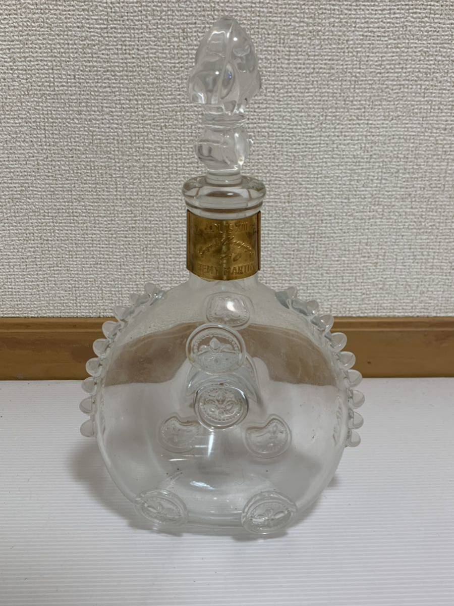 1000円スタート レミーマルタンルイ13世 REMY MARTIN 空瓶 空き瓶 Baccarat