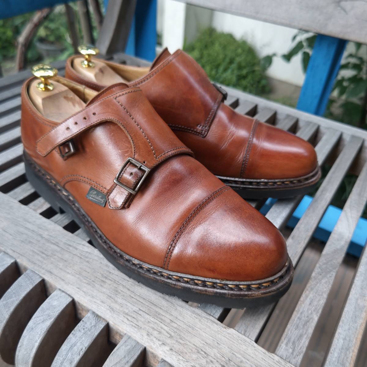 パラブーツ ウィリアム 8.5 ブラウン PARABOOTS WILLIAM 靴のみ 