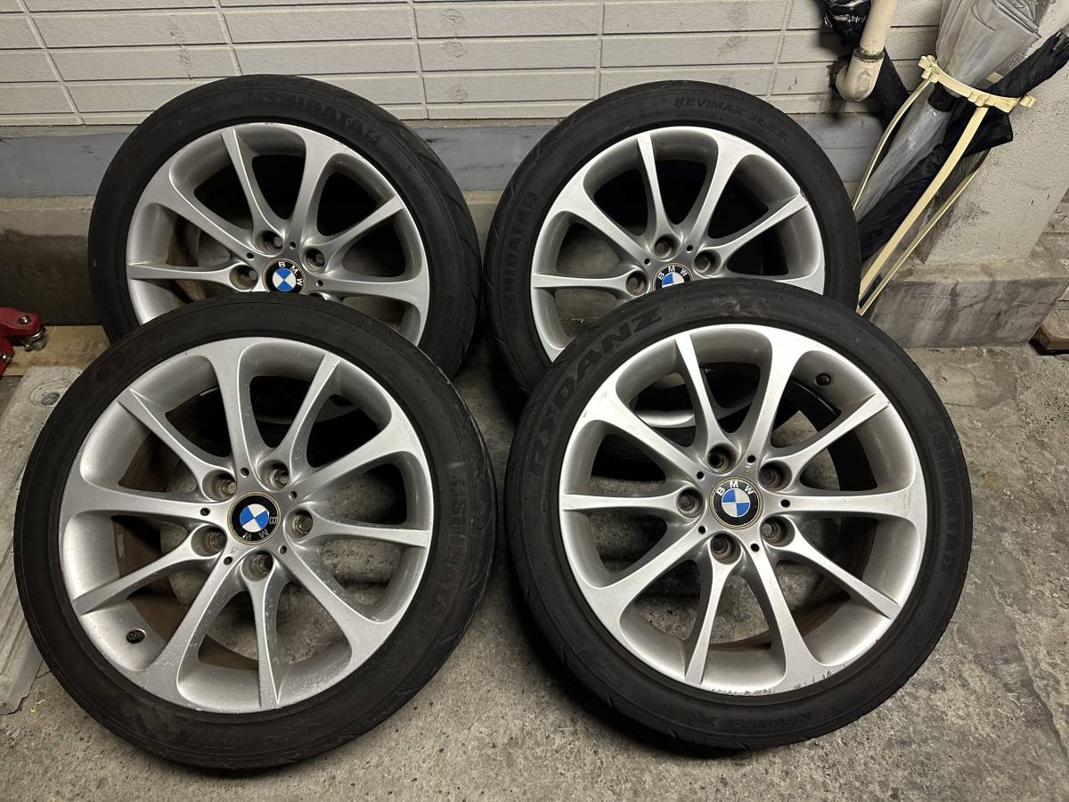 BMW/Z4/純正オプション17インチ/E87/E89/E90/ほとんど使用していない2022年式バリ山タイヤ4本付/話題シバタイヤ(SHIBATIRE-TW200)