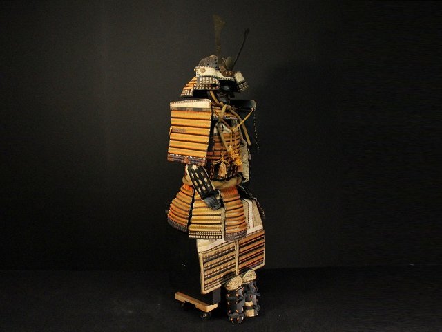 ☆成桂☆等身大 鎧一式 鎧櫃・鎧立付き 高さ約173cm （