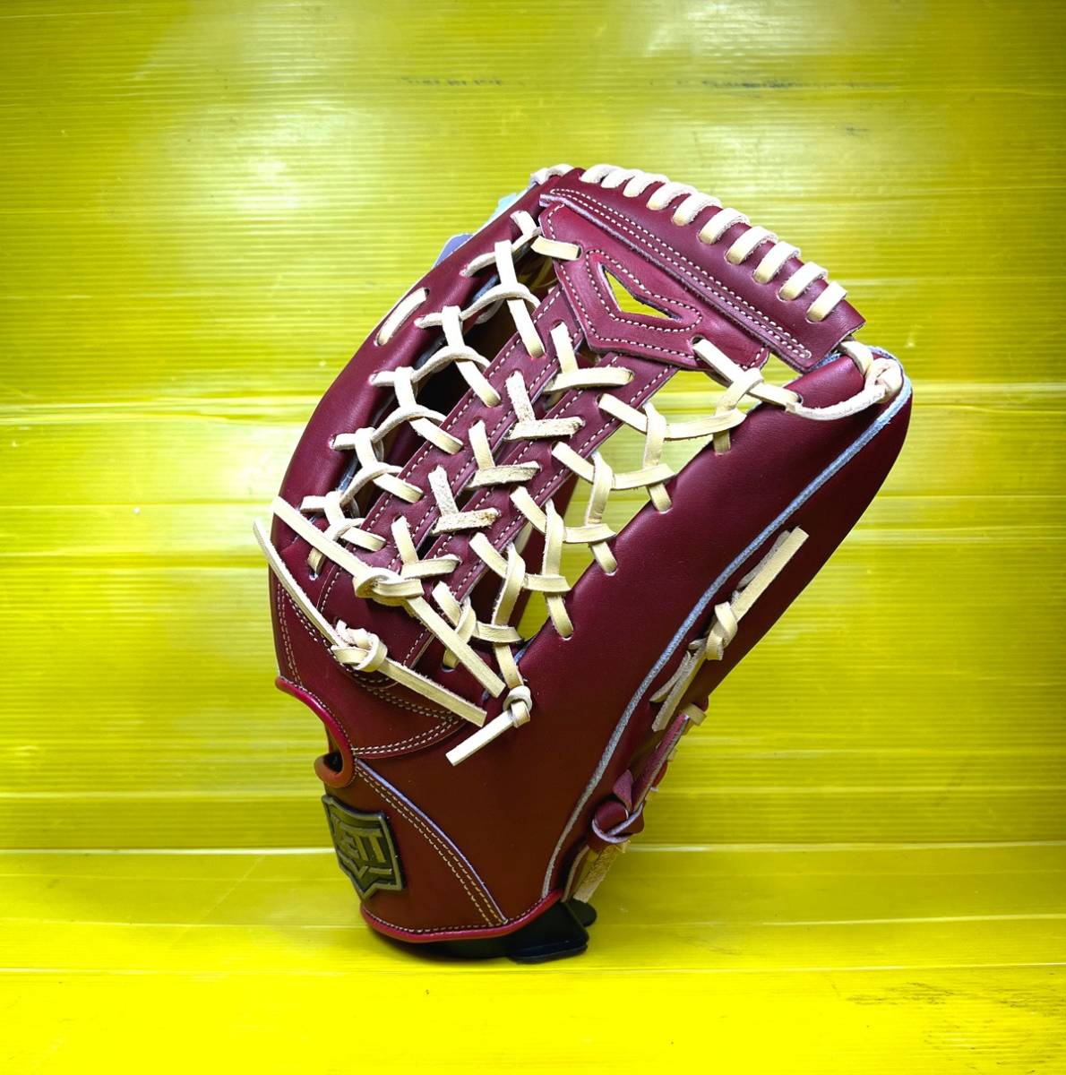 ZETT(ゼット) ☆ZETT☆PRO MODEL☆硬式外野手用グラブ☆エンジ☆