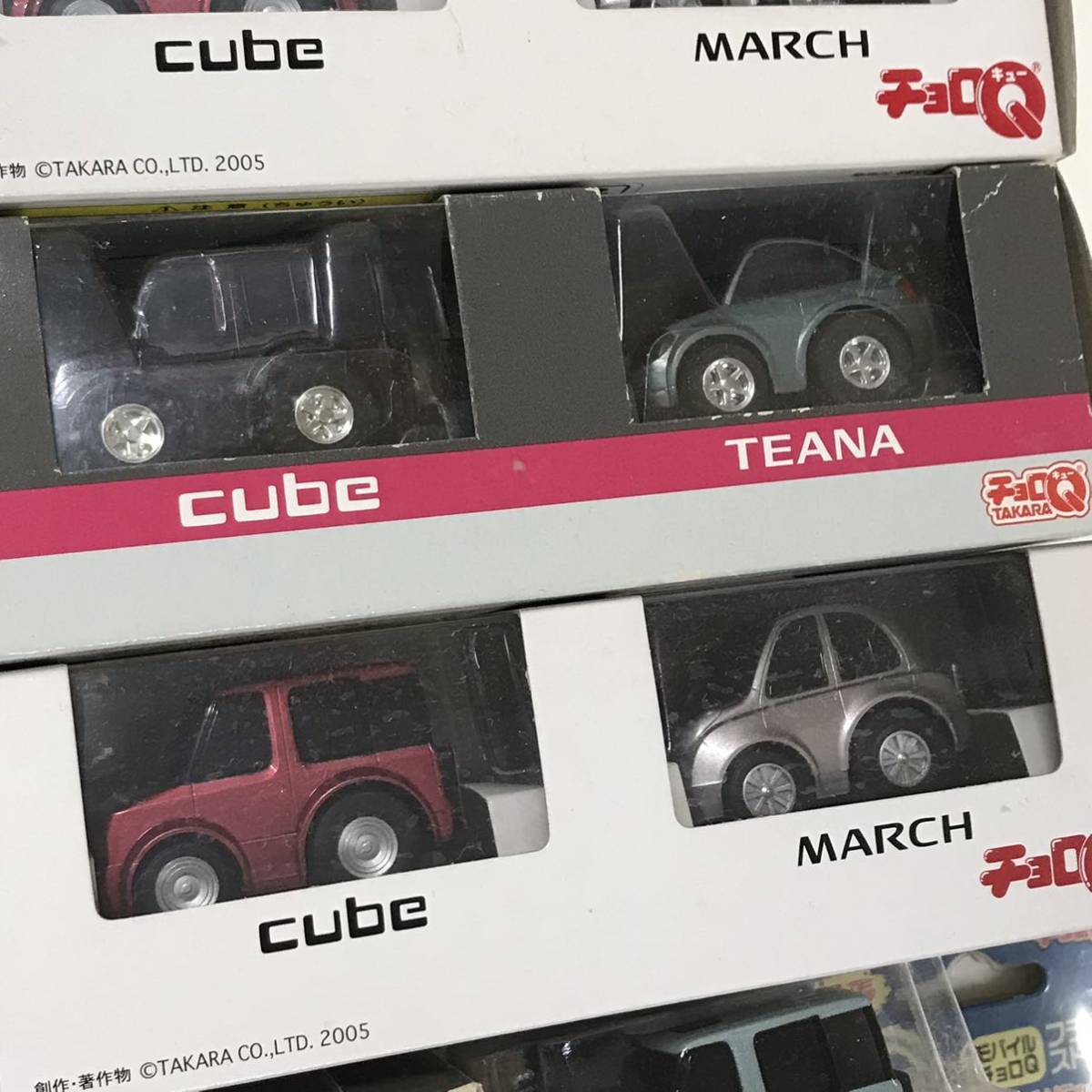チョロQ まとめ SKYLINE MARCH FAIRLADY CUBE TEANA ELGRAND