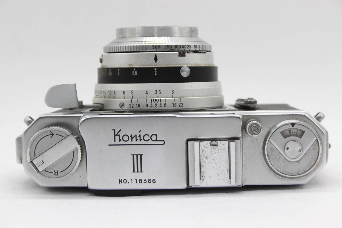 返品保証】 コニカ KONICA III ダブルストローク Hexanon 48mm F2