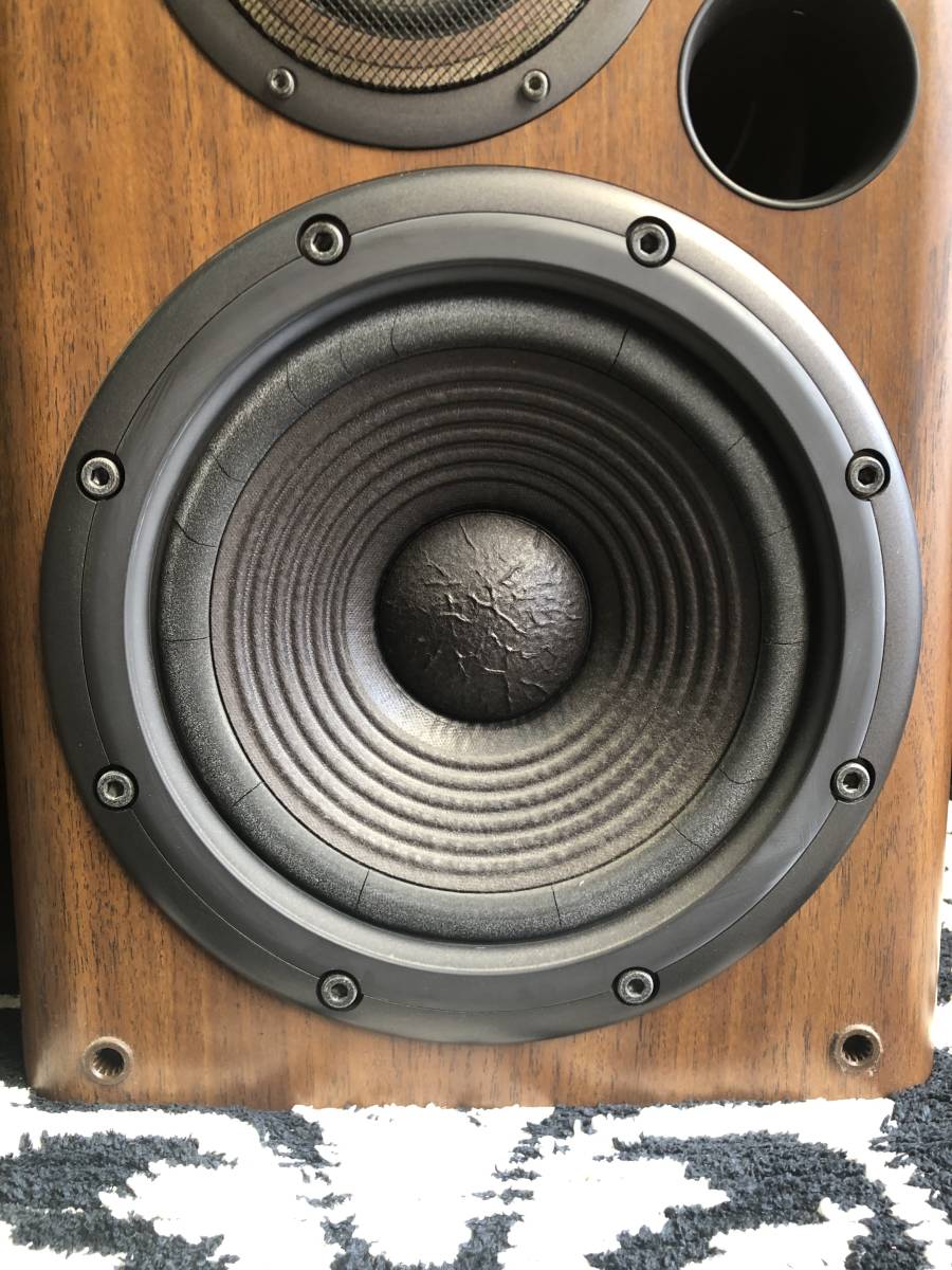 ONKYO D-77FRX 3ウェイスピーカー 右 純正スタンド音出し確認済み 中古☆ONKYO/オンキヨー☆スピーカー☆D-77FRX☆3way☆ペア☆ブック