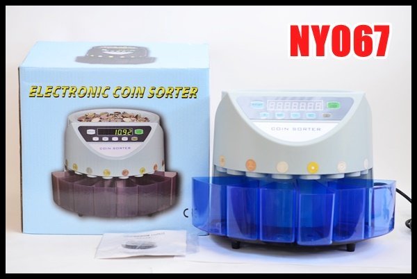 ソーター 電子硬貨計数機 ELECTRONIC COIN SORTER コインカウンター COIN | 硬貨計数機 コインソーター SORTER 自動 硬貨